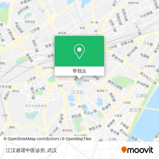 江汉谢珺中医诊所地图