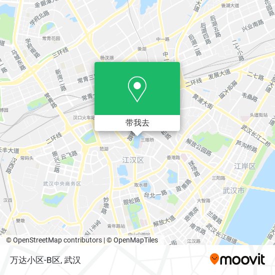 万达小区-B区地图