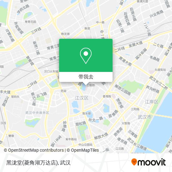 黑泷堂(菱角湖万达店)地图