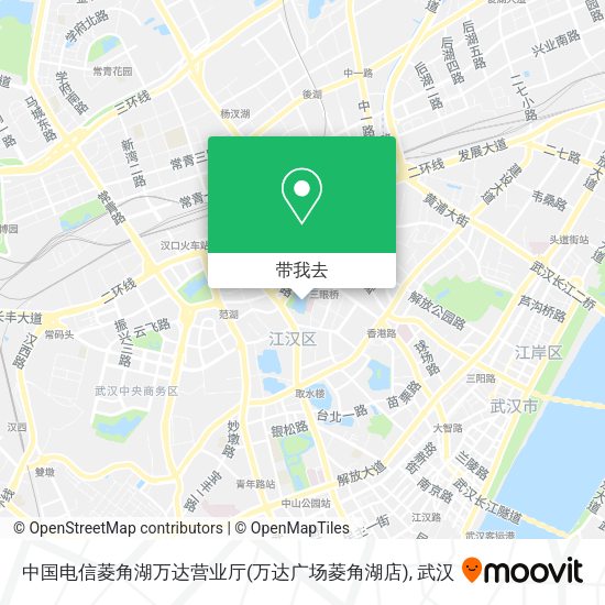 中国电信菱角湖万达营业厅(万达广场菱角湖店)地图