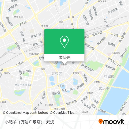 小肥羊（万达广场店）地图