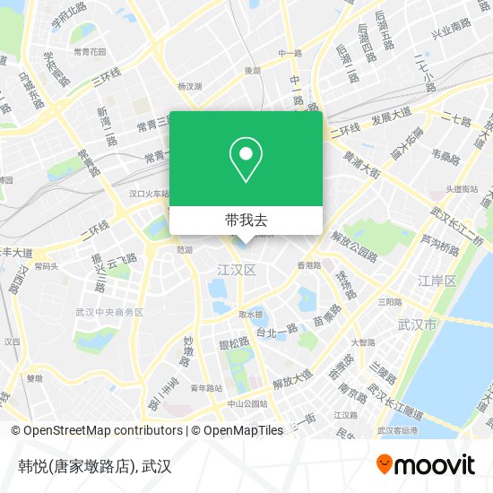 韩悦(唐家墩路店)地图