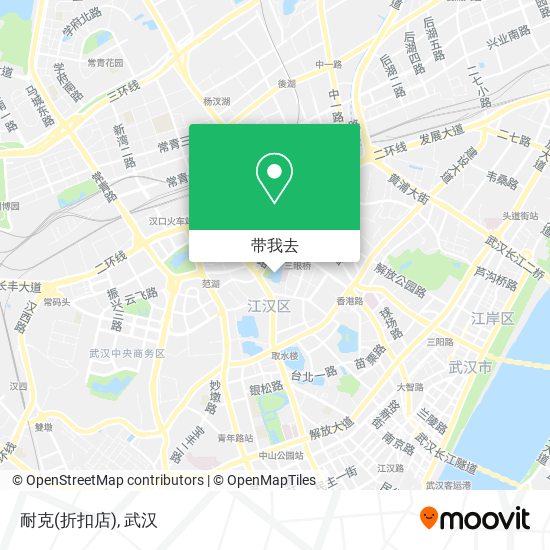 耐克(折扣店)地图