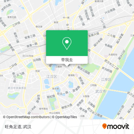 旺角足道地图