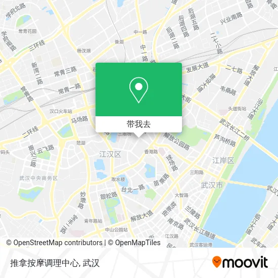 推拿按摩调理中心地图