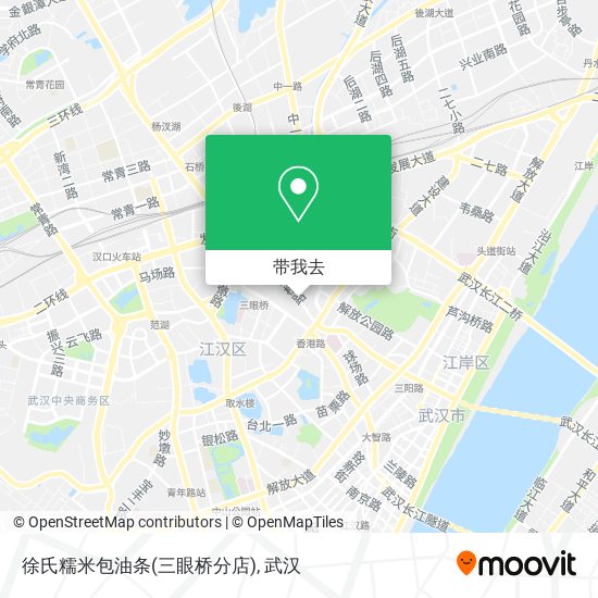 徐氏糯米包油条(三眼桥分店)地图
