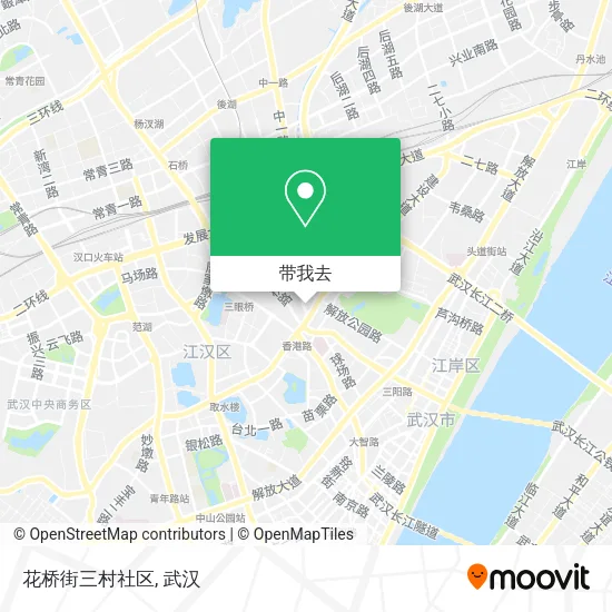花桥街三村社区地图