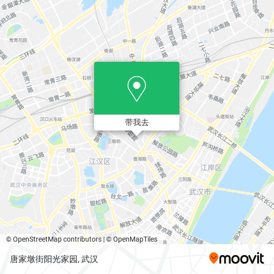 唐家墩街阳光家园地图