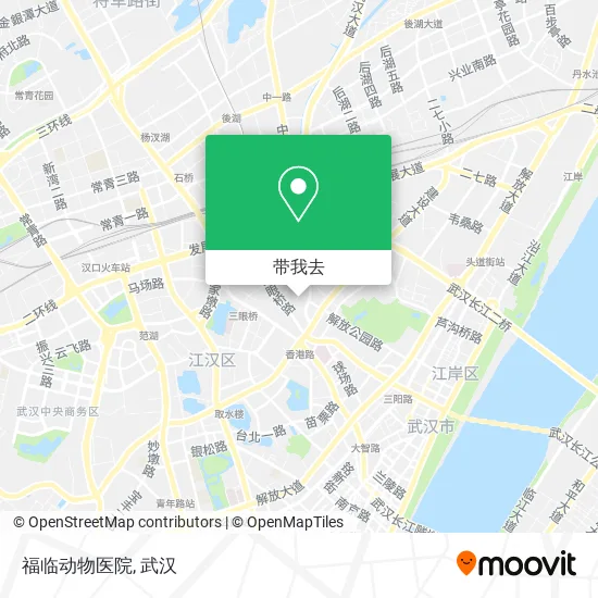 福临动物医院地图