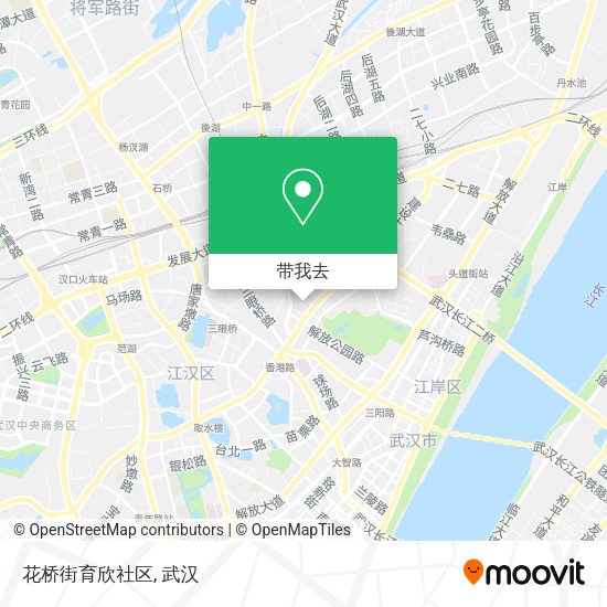 花桥街育欣社区地图