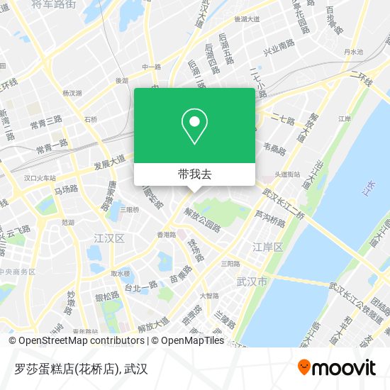罗莎蛋糕店(花桥店)地图