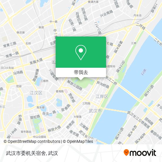 武汉市委机关宿舍地图