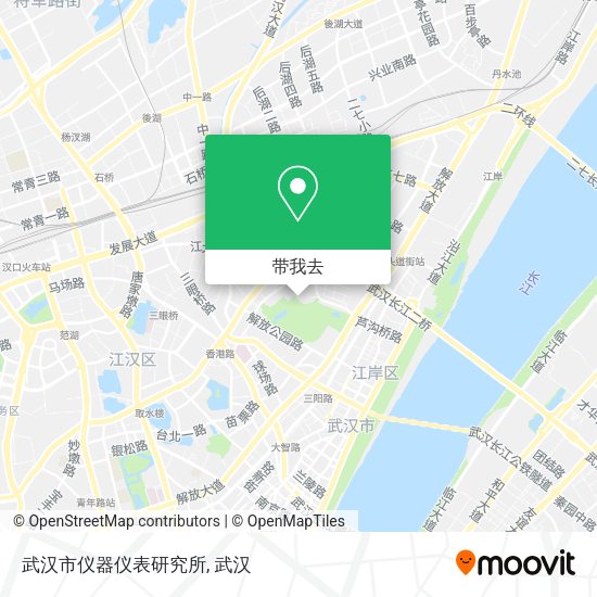 武汉市仪器仪表研究所地图