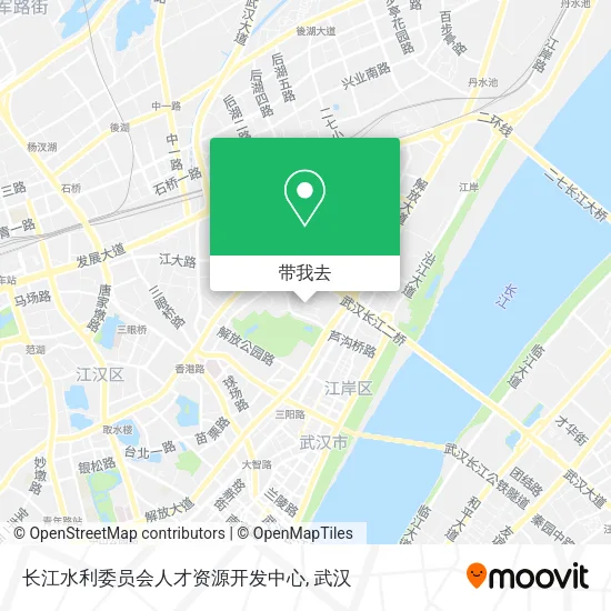 长江水利委员会人才资源开发中心地图