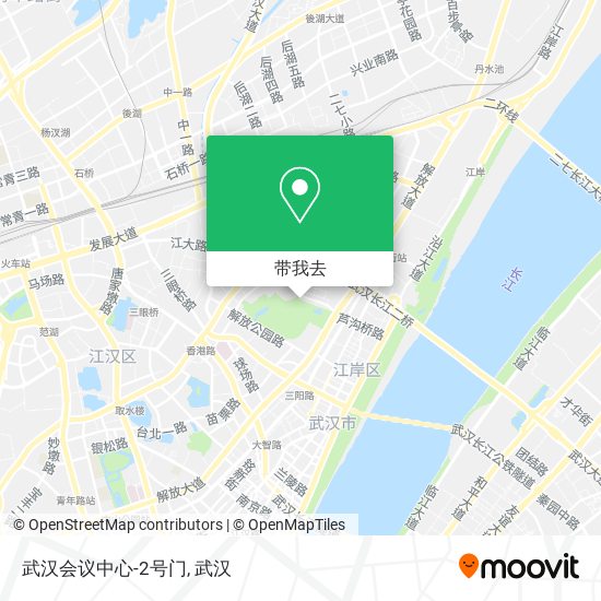 武汉会议中心-2号门地图