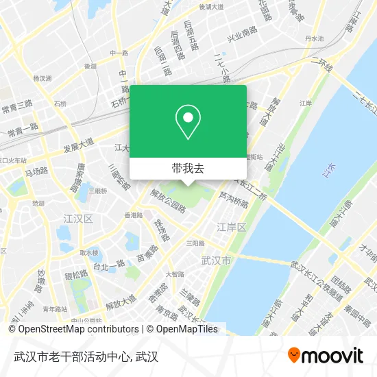武汉市老干部活动中心地图