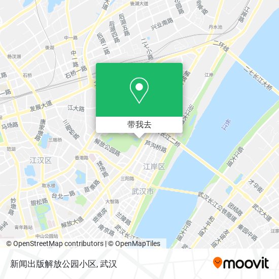 新闻出版解放公园小区地图
