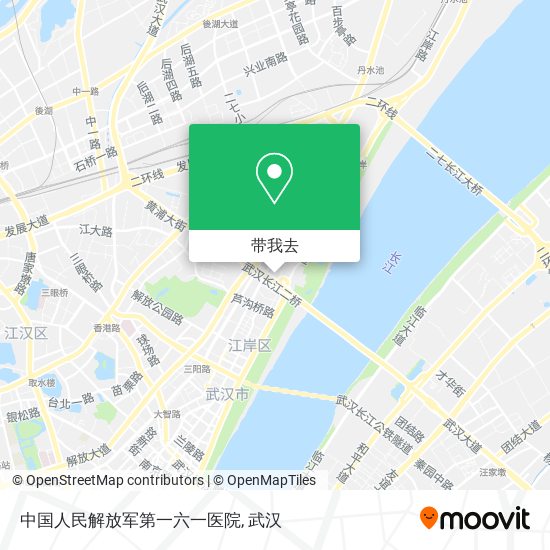 中国人民解放军第一六一医院地图