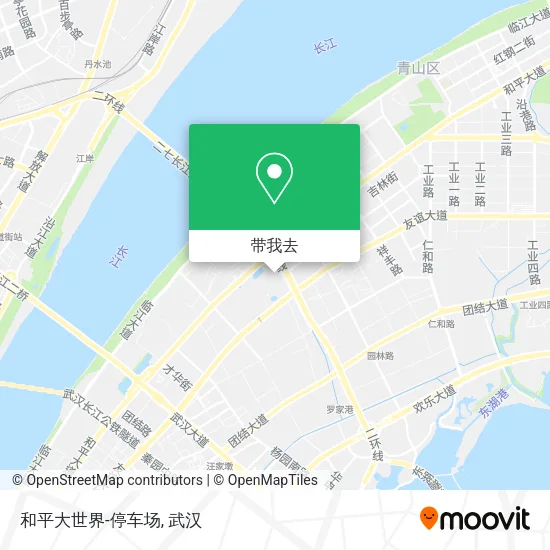 和平大世界-停车场地图