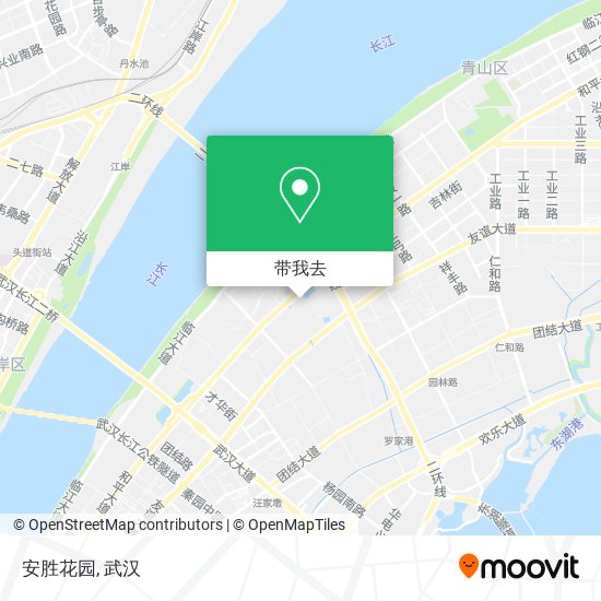 安胜花园地图