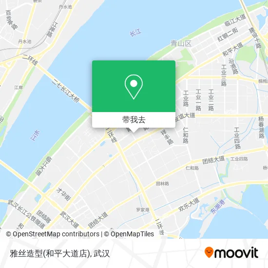 雅丝造型(和平大道店)地图
