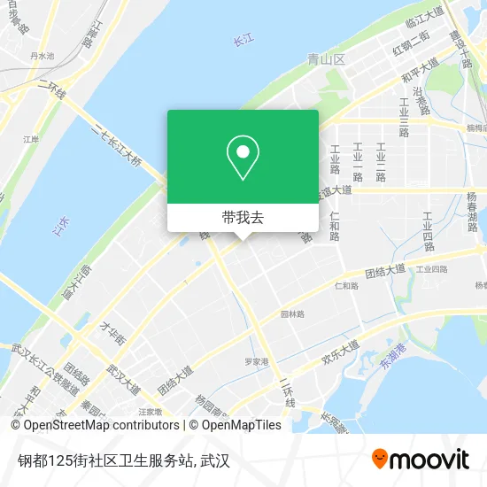 钢都125街社区卫生服务站地图