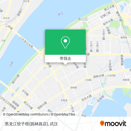 黑龙江饺子馆(园林路店)地图