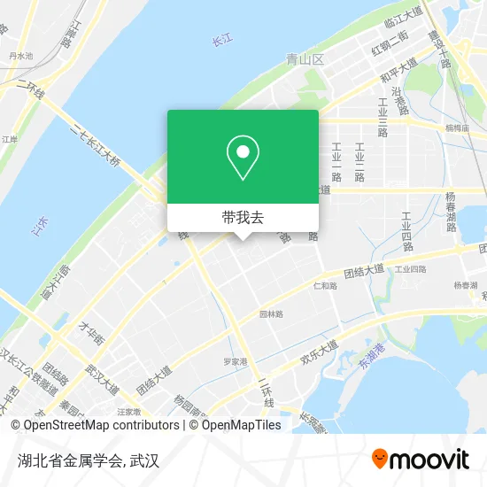 湖北省金属学会地图