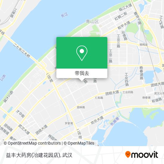 益丰大药房(冶建花园店)地图