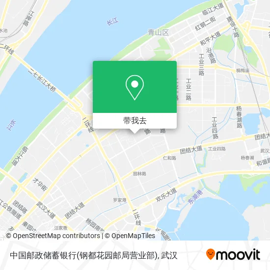 中国邮政储蓄银行(钢都花园邮局营业部)地图