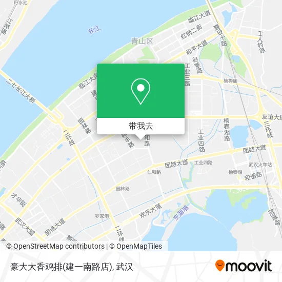豪大大香鸡排(建一南路店)地图