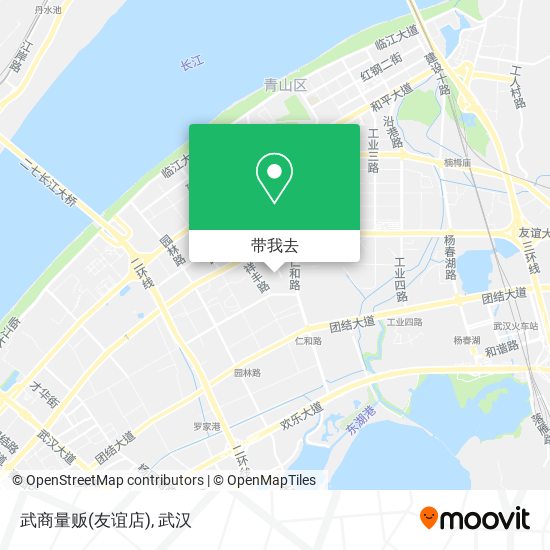 武商量贩(友谊店)地图