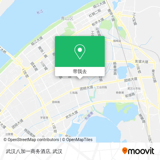 武汉八加一商务酒店地图
