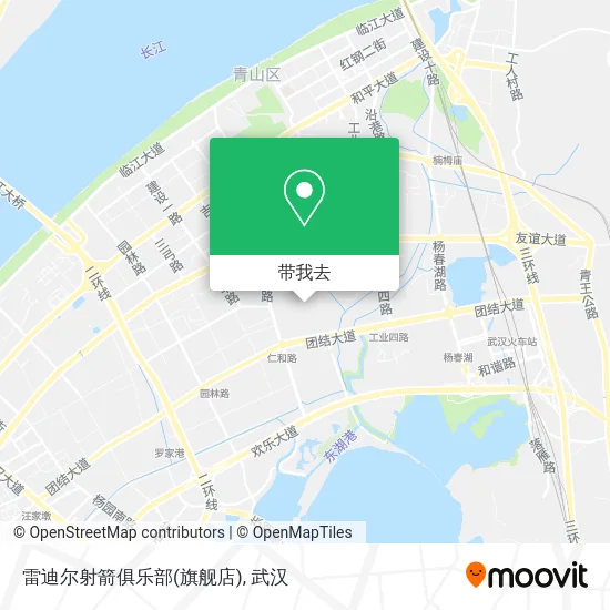 雷迪尔射箭俱乐部(旗舰店)地图