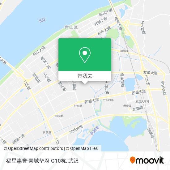 福星惠誉·青城华府-G10栋地图