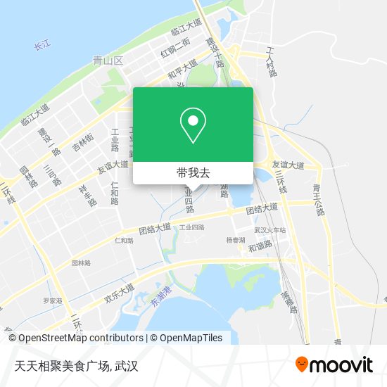 天天相聚美食广场地图
