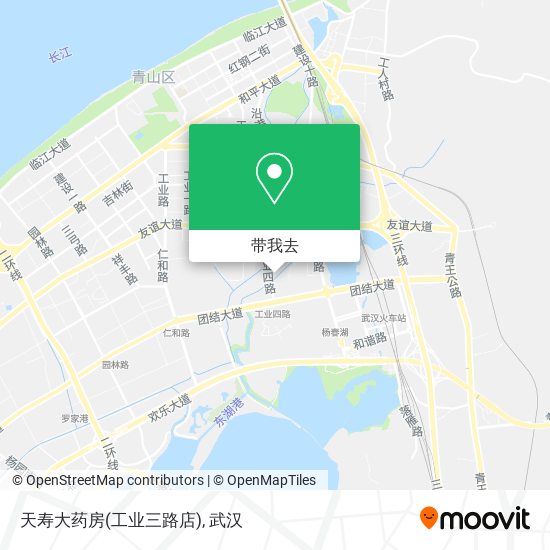 天寿大药房(工业三路店)地图