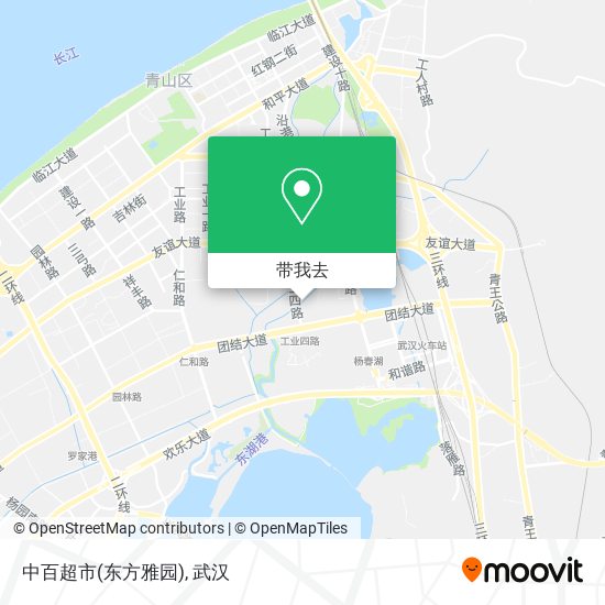 中百超市(东方雅园)地图