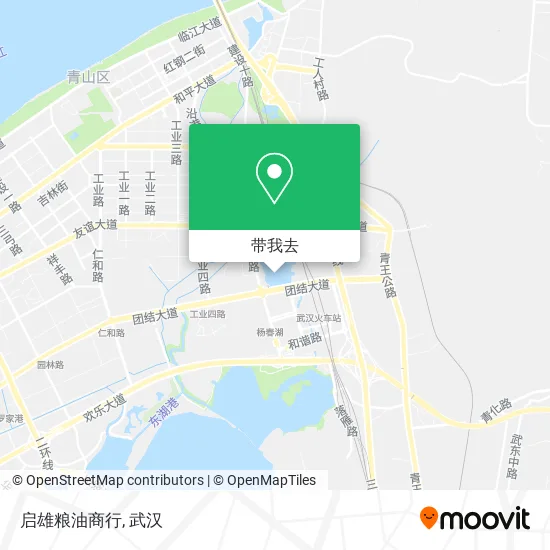 启雄粮油商行地图