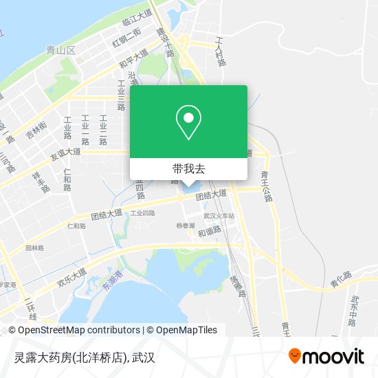 灵露大药房(北洋桥店)地图