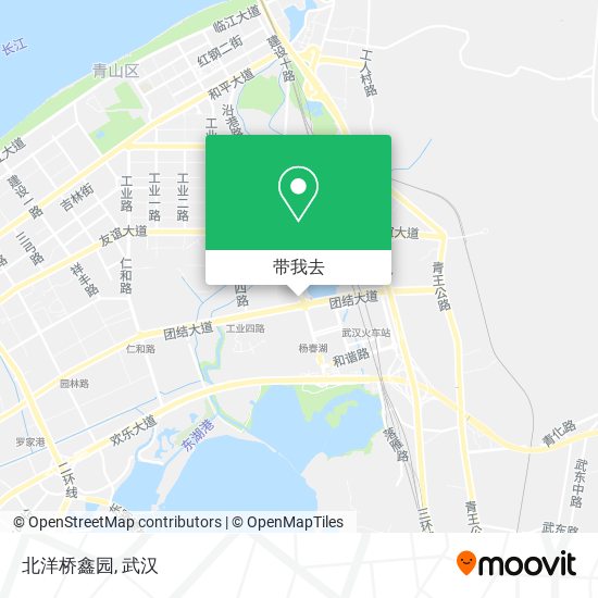 北洋桥鑫园地图