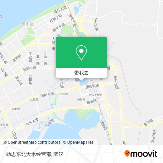 劲思东北大米经营部地图