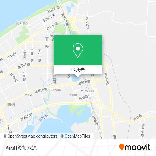 新程粮油地图