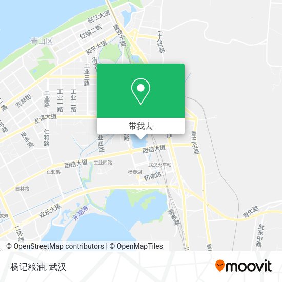 杨记粮油地图