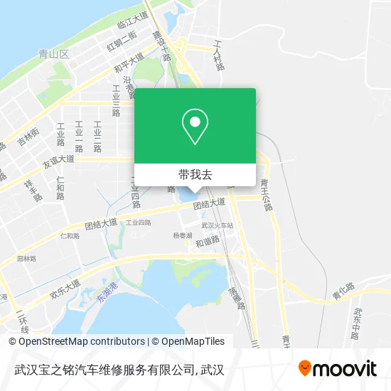 武汉宝之铭汽车维修服务有限公司地图