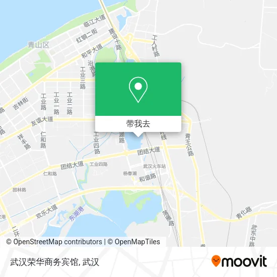 武汉荣华商务宾馆地图