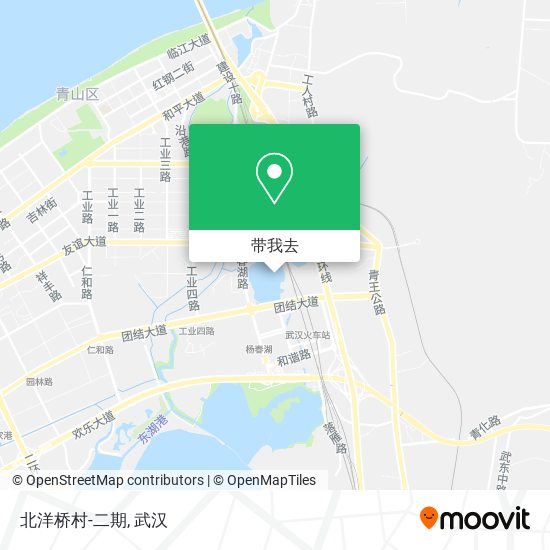 北洋桥村-二期地图