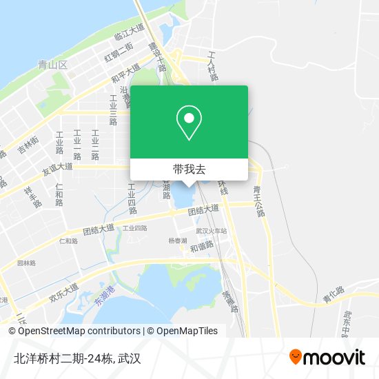 北洋桥村二期-24栋地图