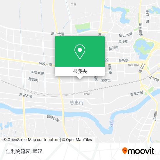 佳利物流园地图