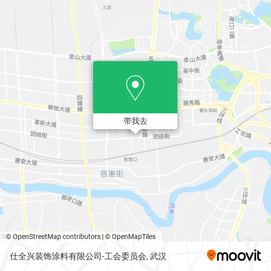 仕全兴装饰涂料有限公司-工会委员会地图